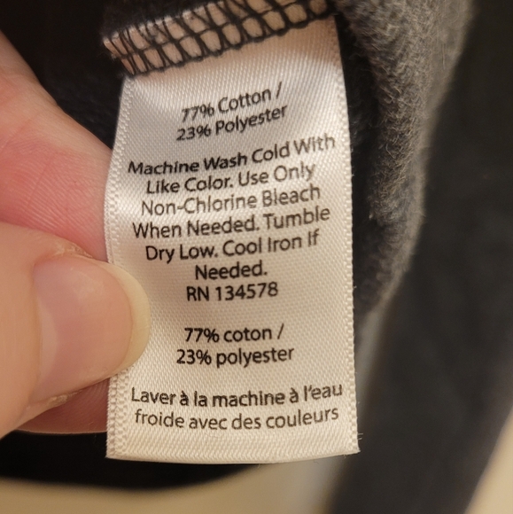 Vineyard Vines Martha's Vineyard Dark Gray Zip Sweatshirt Size Small Unisex - Picture 10 of 12